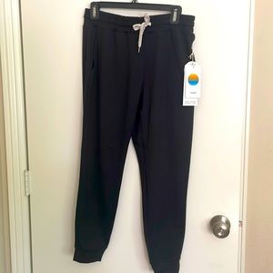Black Vuori performance joggers